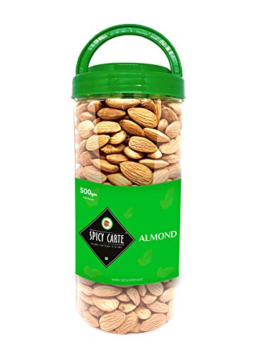 Product Cover Spicy Carte Premium Californian Almonds, 500gm