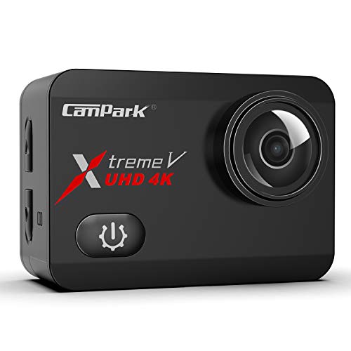 Product Cover Campark X30 Native 4K 60fps Action Camera 20MP with EIS Anti Shake Touch Screen WiFi Waterproof Camera 40m with 2 1350mAh Batteries, 1 Charger and Mounting Accessories