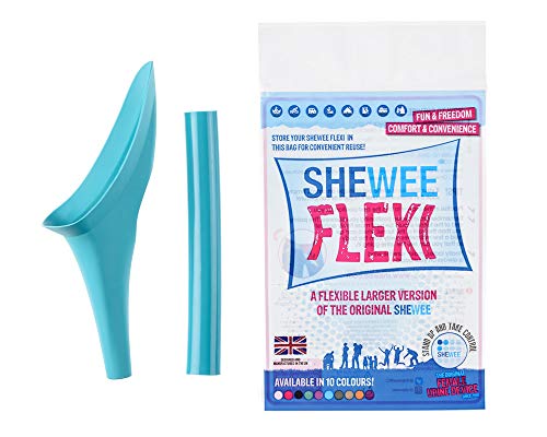 Product Cover SHEWEE Flexi - A Flexible, Larger Version of The The Original Female Urination Device (Aqua)