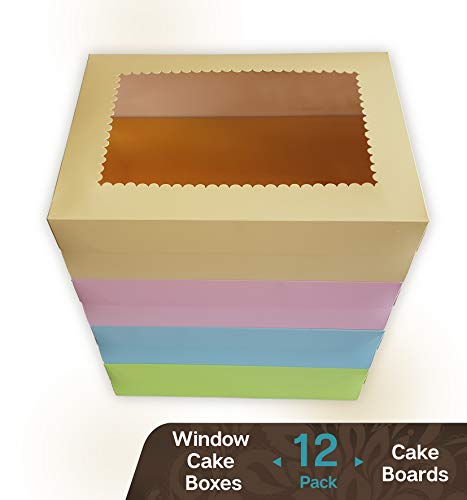 Product Cover CooKeezz Couture - Colored Window Cake Boxes 14