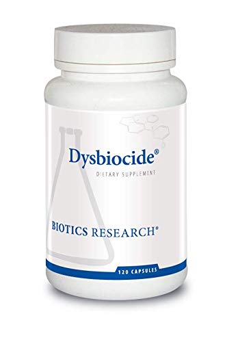 Product Cover Biotics Research Dysbiocide Supports Normal Gut Health, Healing of Damaged intestinal Tissue.