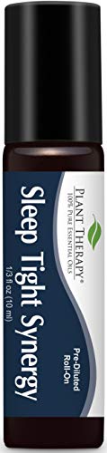 Product Cover Plant Therapy Sleep Tight Synergy Essential Oil 10 mL (1/3 oz) Pre-Diluted Roll-On