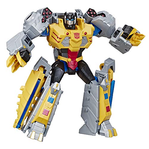Product Cover Transformers Toys Cyberverse Action Attackers Ultimate Class Grimlock Action Figure - Repeatable Seismic Stomp Action Attack - for Kids Ages 6 & Up, 11.5