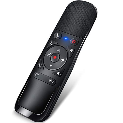 Product Cover DinoFire Wireless Presenter Air Mouse Function USB Presentation Powerpoint PPT Clicker RF 2.4 GHz Presentation Remote Control Slide Advancer Support Mac