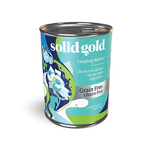 Product Cover Solid Gold - Leaping Waters - Grain Free Wet Dog Food - 13.2-oz Can 6Count