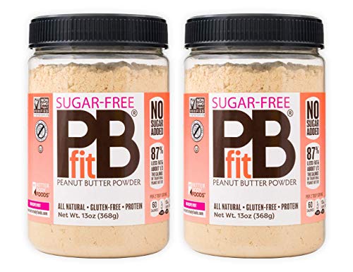 Product Cover PBfit Sugar-Free Peanut Butter Powder, 13 Ounce (Pack of 2)