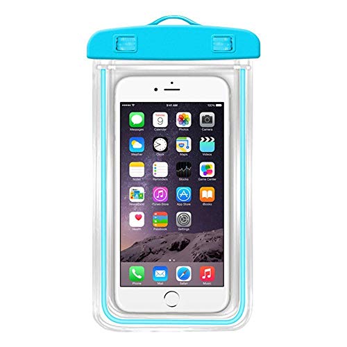 Product Cover Geeky Waterproof Sealed Transparent Bag with Underwater Pouch Phone Case (Color May Vary)