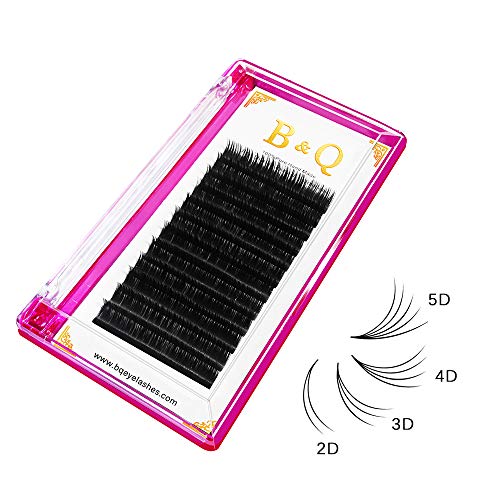 Product Cover Volume Lash Extensions 0.05/0.07/0.10 mm Easy Fan Lashes 2D 3D 4D 5D 6D 10D 20D Russian Volume Eyelashes Extensions 8-15 Mix Length (D-0.05 mm, 8-15 Mix)