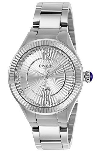 Product Cover Invicta Women's Angel Quartz Watch with Stainless-Steel Strap, Silver, 15.8 (Model: 28328)
