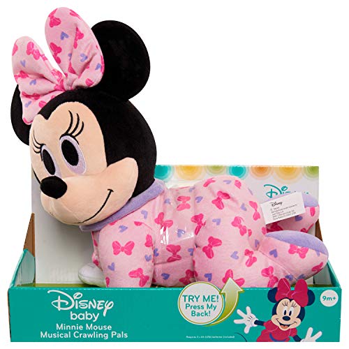 Product Cover Disney Baby Musical Crawling Pals Plush - Minnie