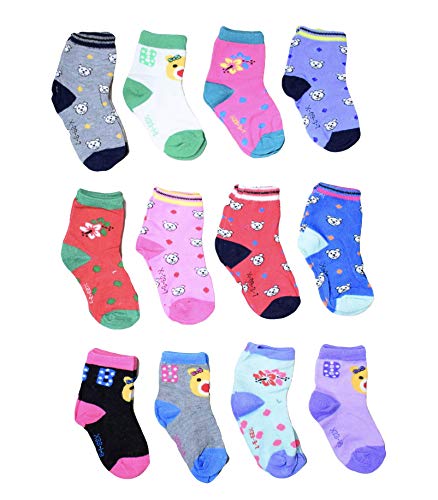 Product Cover Isakaa Baby Boy's and Girl's Fleece and Fairy Cotton Socks (1-2 Years) Pack of 12 Pairs