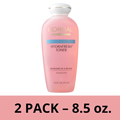 Product Cover L'Oreal Paris Skincare HydraFresh Alcohol Free Toner with Pro-Vitamin B5 for Face (Pack of 2)