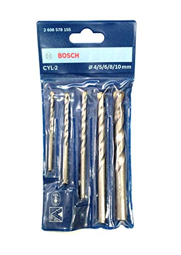 Product Cover Bosch 2608578155 Masonry Drill Bits Set-CYL-2 (4,5,6,8,10mm)