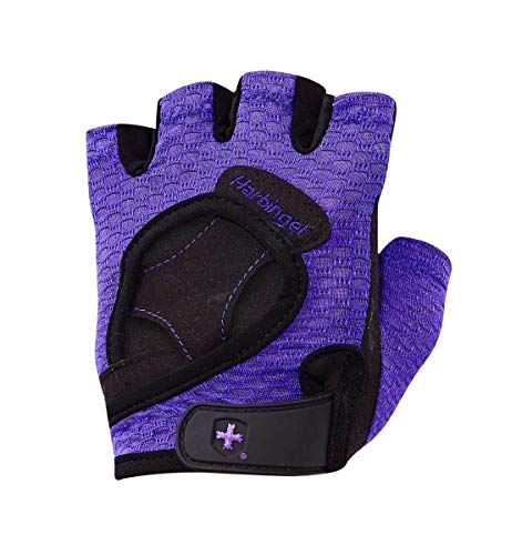 Product Cover Harbinger Women's Flexfit Wash and Dry Weightlifting Gloves with Padded Leather Palm (Pair) (2017 Model)