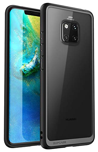 Product Cover SUPCASE Unicorn Beetle Style Series Case for Huawei Mate 20 Pro, Clear Protective TPU Bumper PC Premium Hybrid Case for Huawei Mate 20 Pro/LYA-L29 2018 Release -Retail Package (Black)