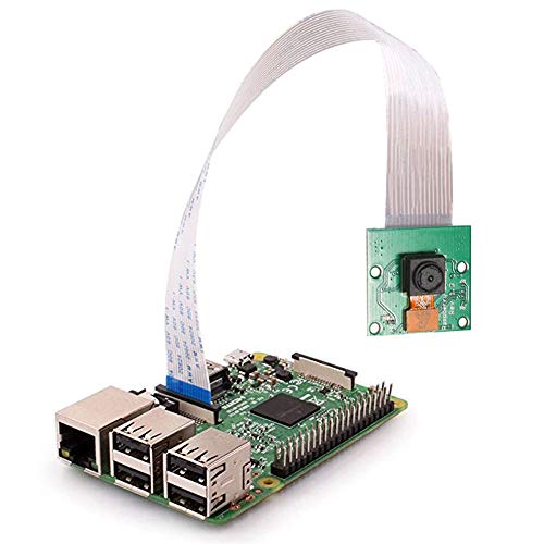 Product Cover Raspberry Pi Mini Camera Video Module 5 Megapixels 1080p Sensor OV5647 Webcam for Raspberry Pi Model A/B/A+/B+, Pi 2B and Raspberry Pi 3B, Pi 3 B+, Raspberry Pi 4 B