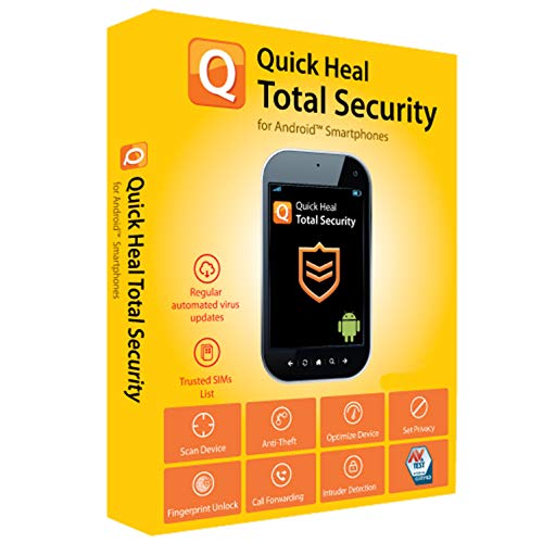 Product Cover Quick Heal Technologies Ltd. Total Security for Android 1 Pc/3 Years (Activation Key Card)
