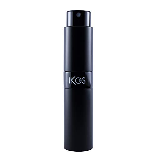 Product Cover IKOS Portable 5 ml Refillable Perfume Atomizer Empty Bottle Pump Scent Spray For Men & Women (Black)