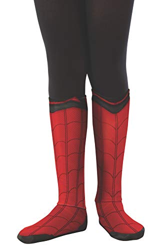 Product Cover Rubie's Marvel Spider-Man Far from Home Child's Spider-Man Fabric Boot-Tops