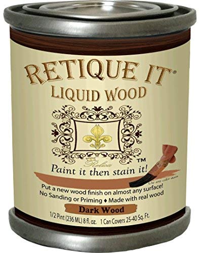Product Cover Retique It Liquid Wood, 8oz, 2. Dark Wood
