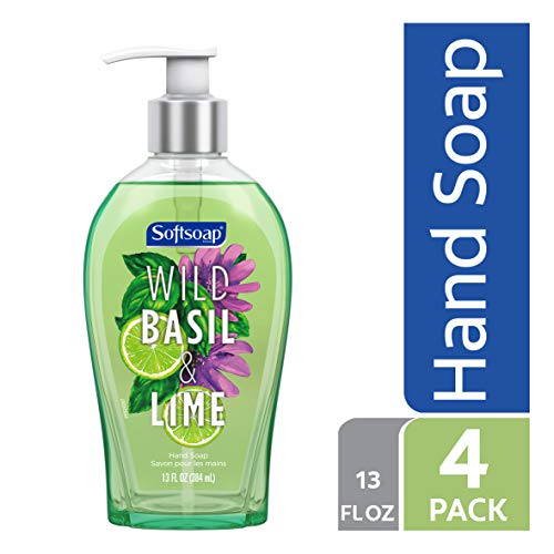 Product Cover Softsoap Liquid Hand Soap, Wild Basil and Lime - 13 fluid ounces (4 Pack)