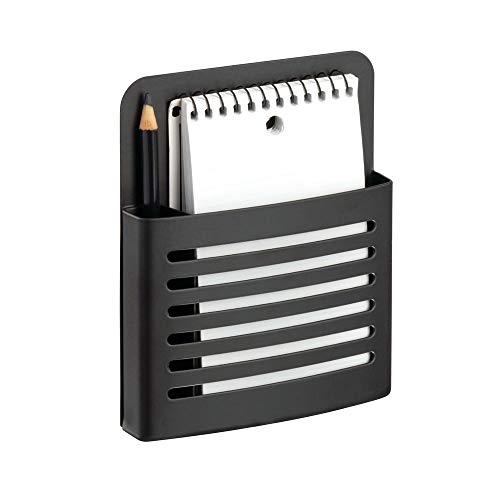 Product Cover iDesign Forma Magnetic Memo Center, Metal Pencil, Pen, and Notepad Holder Organizer for Kitchen, Filing Cabinets, Fridge, Locker, Home, Wall, or Office, 2