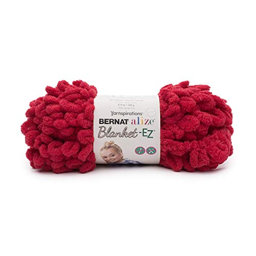 Product Cover Bernat 16103737009 Alize Blanket-EZ Yarn, Bright Red