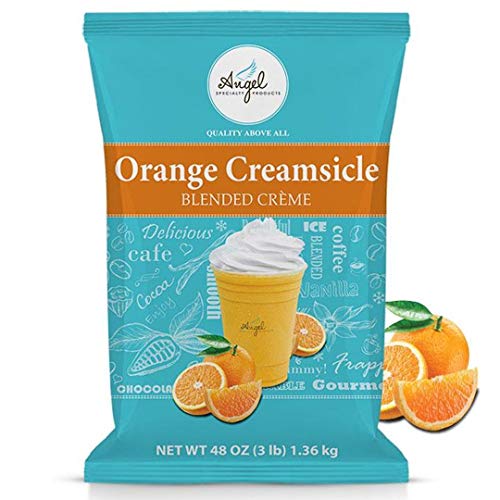 Product Cover Angel Specialty Products, Blended Smoothie, Frappe Powder Mix, Orange Creamsicle [3 LB] [34 Servings]