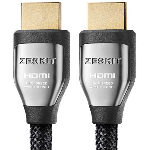 Product Cover 4K HDR HDMI Cable 3ft Cinema Plus 28AWG (4K 60Hz HDR 4:4:4 HDCP 2.2) Exceed 22.28 Gbps HDMI 2.0 Compatible with Xbox PS4 Pro nVidia AMD Apple TV 4K Roku Fire TV Netflix LG Sony Samsung