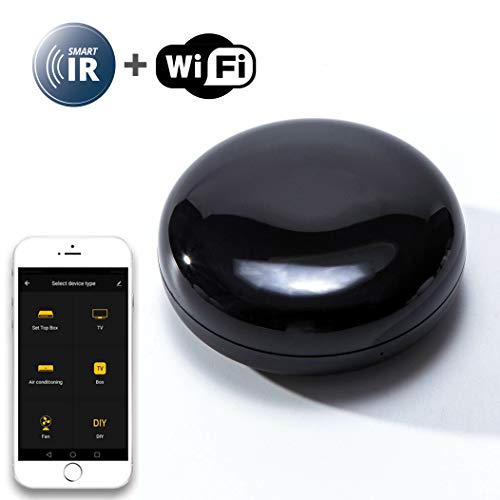 Product Cover WiFi Smart IR Hub | IR Controller | Universal Remote Control for Smart Home, Hand-Free Compatible with Alexa & Google Home, One for All Infrared Controlled Home Devices TV, STB, Air Condition, DVD