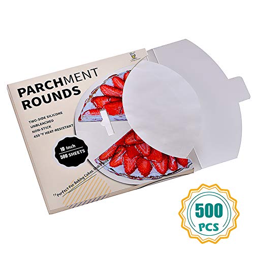 Product Cover Katbite Parchment Rounds - 500, 10 Inch, 4