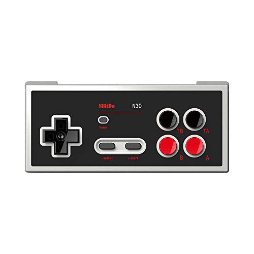 Product Cover 8BitDo N30 Bluetooth Gamepad for Switch Online Game Support Turbo and Home [Nintendo Switch Online]