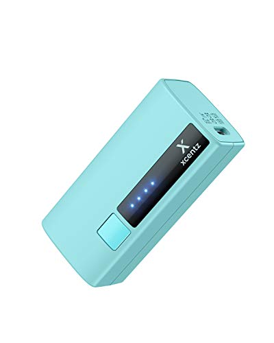 Product Cover Xcentz Smallest and Lightest 5000mAh Portable Charger with High Speed Charging 18W Power Delivery & Quick Charge 3.0 USB C Power Bank 5000 PD Fast Charge for iPhone, Samsung Galaxy and More
