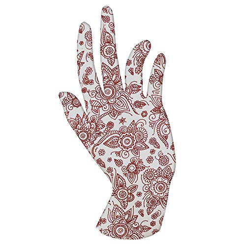Product Cover Malcolm's Miracle HENNA Moisturizing Gloves - Lasts 2 years - Made in the USA (Small, HENNA)
