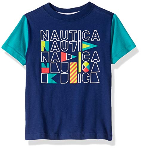 Product Cover Nautica Boys' Short Sleeve Graphic T-Shirt