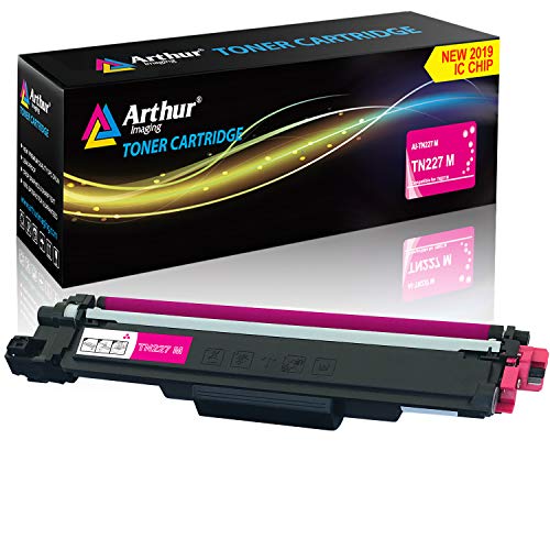 Product Cover Arthur Imaging with CHIP Compatible Toner Cartridge Replacement Brother Tn227 (Magenta, 1 Pack)