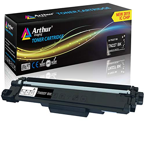 Product Cover Arthur Imaging with CHIP Compatible Toner Cartridge Replacement Brother Tn227 (Black, 1 Pack)