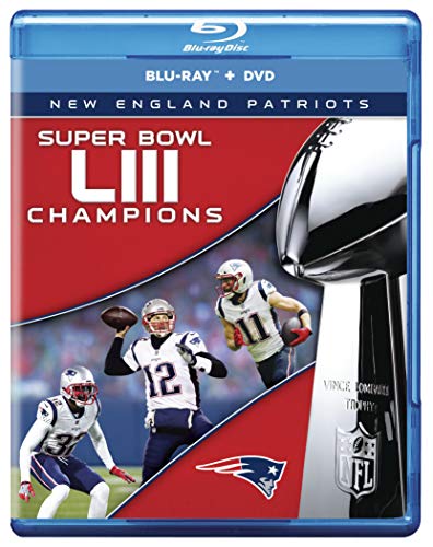 Product Cover NFL Super Bowl LIII - New England Patriots [Blu-Ray Combo Pack]