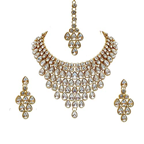 Product Cover YouBella Jewellery Sets for Women Gold Plated Bridal Necklace Jewellery Set with Earrings for Girls/Women