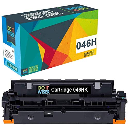 Product Cover Do it Wiser Compatible Toner Cartridge Replacement for Canon 046 046H CRG 046 046H Color ImageCLASS MF733Cdw, ImageCLASS MF731Cdw, ImageCLASS MF735Cdw, LBP654Cdw (Black)