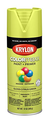Product Cover Krylon K05512007 COLORmaxx Spray Paint, Aerosol, Citrus Green