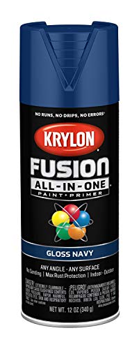 Product Cover Krylon K02714007 Fusion All-in-One Spray Paint, Navy