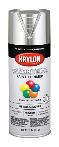 Product Cover Krylon K05590007 COLORmaxx Spray Paint, Aerosol, Silver