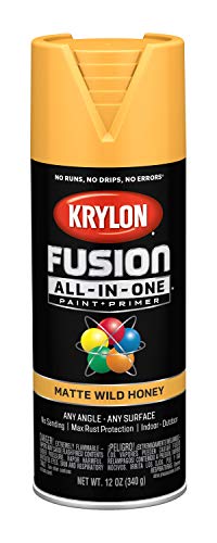 Product Cover Krylon K02765007 Fusion All-in-One Spray Paint, Wild Honey