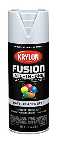 Product Cover Krylon K02757007 Fusion All-in-One Spray Paint, Glacier Gray