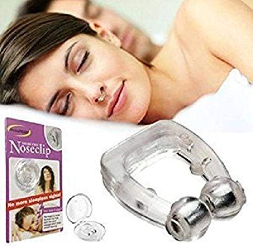 Product Cover HappenWell Snore Free Nose Clip | Unisex Stop Snoring Anti Snore Free Sleep Silicone Magnetic Nose Clip | Nose Clip | Anti Snoring device Set Of 1