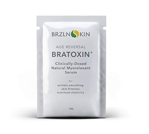 Product Cover Bratoxin Instant Naturally Derived Hydrating Botox Alternative for Face Anti Aging Wrinkle Serum with Skin Tightening Formula by BRZLNSKIN Sample Size (1 mL.)