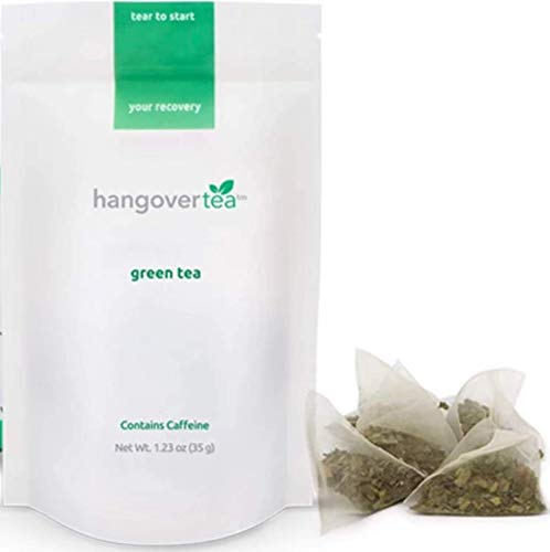 Product Cover HangoverTea Hangover Cure & Prevention - Kudzu Thistle Blend - Herbal Green Tea (14 servings)