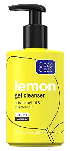 Product Cover Clean & Clear Lemon Gel Cleanser 7.5 Ounce Pump (222ml) (3 Pack)