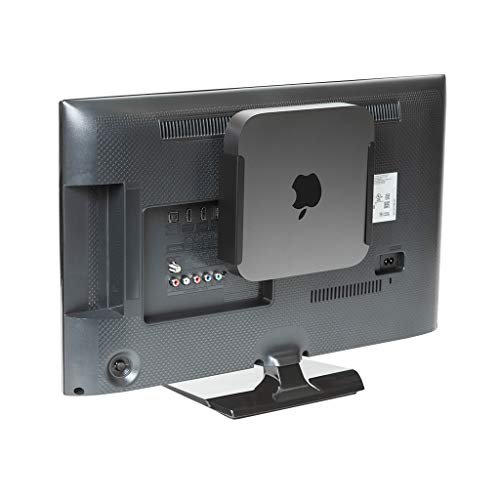 Product Cover HIDEit MiniU Mac Mini Mount - Mount for Mac Mini 2018 (Black) - Wall Mount, Under Desk Mount and VESA Mount - Made in The USA and Trusted Worldwide Since 2009 - Search afterHIDEit on Social